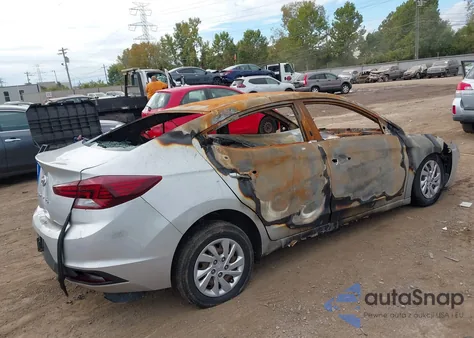 2019 Hyundai Elantra Se from USA, damaged, VIN 5NPD74LF4KH488606